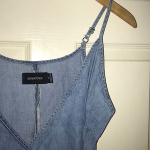 MinkPink | denim dress